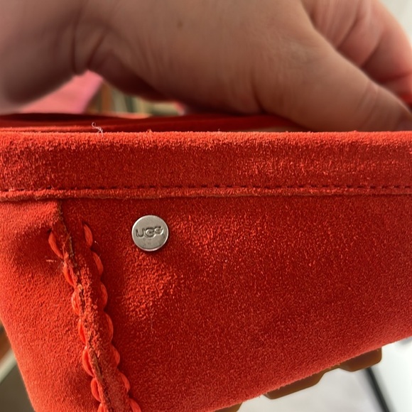 UGG Milania // burnt orange loafer flats // suede slip-on // sz 6 - Picture 8 of 16